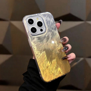 【Hight quality/Acrylic hard case/Gold】ốp lưng compatible for iphone 11 12 13 14 15 pro max case