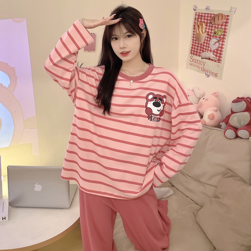 Váy ngủ nữ Váy ngủ cotton in hoa dễ thương ngọt ngào