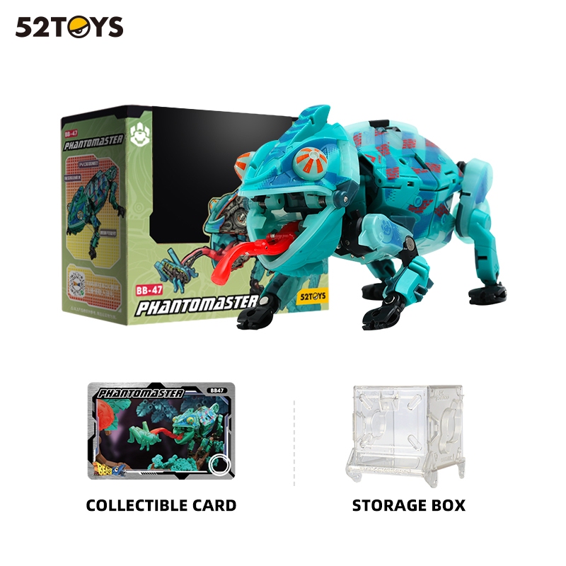 52TOYS đồ chơi lắp ráp mô hình Transformers Figure BEASTBOX BB-47 Phantomaster