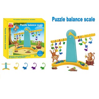 Predolo Math Early Learning Scale, Stem Monkey Balance Math 4 5 6