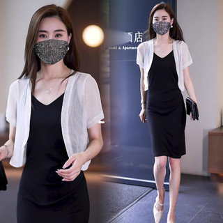 Khăn choàng nữ bên ngoài chống nắng Áo khoác Cardigan mùa hè Áo khoác ngắn nhỏ