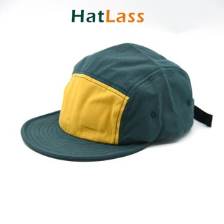 Mũ bóng chày vành ngắn HatLass / Vành mềm thời trang Mũ 5 ngăn Cotton Mũ cắm trại thoáng khí