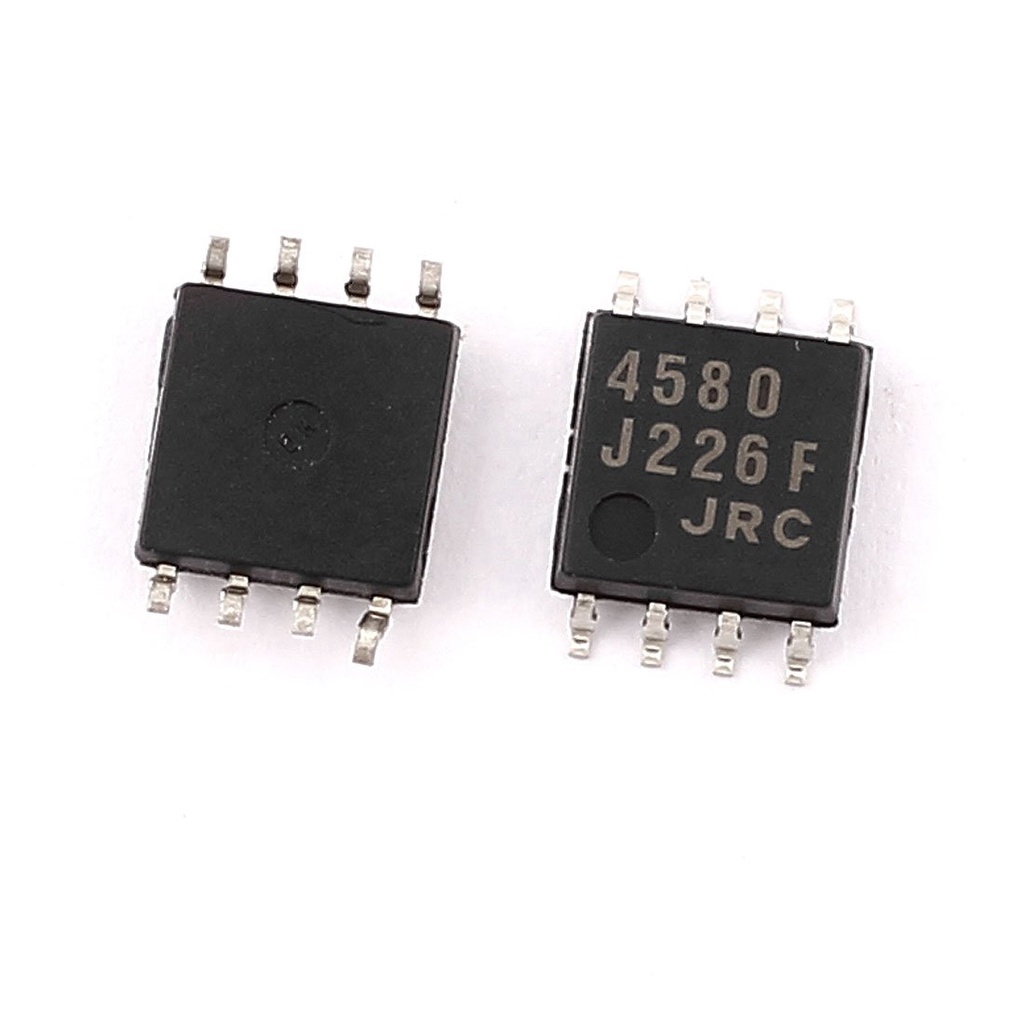 1 Chiếc 4580 JRC NJM4580M JRC4580 DMP8 dual op amp Bộ khuếch đại hoạt động SOP SMD