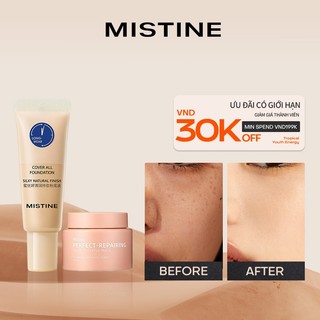 MISTINE Kem Nền 3ml + Kem Nền 15ml