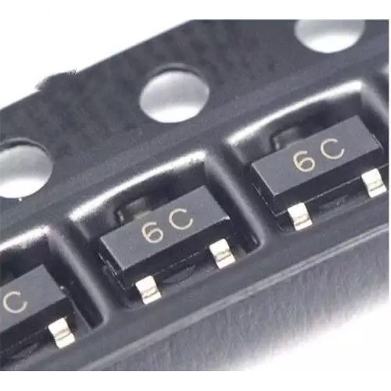 10 chiếc 6C SMD bóng bán dẫn BC817 BC817-40 6C BC817-25 6B SOT-23 SMD SOT23 sản phẩm được chứng nhận