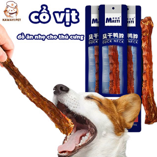 Đồ ăn nhẹ làm sạch răng cho chó Xương gặm sạch răng cho chó - cổ vịt sấy LI0411