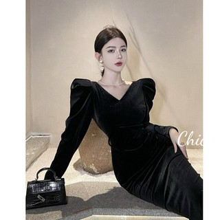 Chic Chic váy nữ Đầm Body Cho thời váy Thể thao Korean Xu hướng Minimalist WLQ23B0RPC 47Z231121