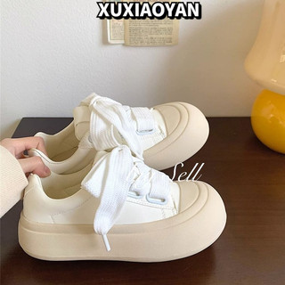 XUXIAOYAN Giày Thể Thao Nữ  Đế Dày Thoáng Khí Retro Thời Trang Thoáng khí Đa màu sắc Siêu nhẹ Đệm êm FBX24206MR 8Z240219