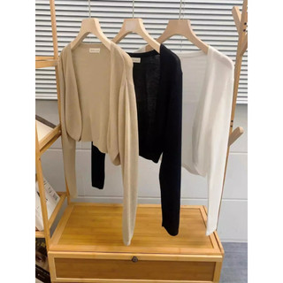 Áo khoác ngoài Cardigan dài tay dệt kim dài tay