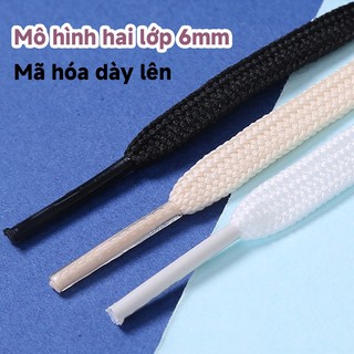Dây giày 6mm Dây giày thể thao Dây giày phẳng Dây giày bóng rổ