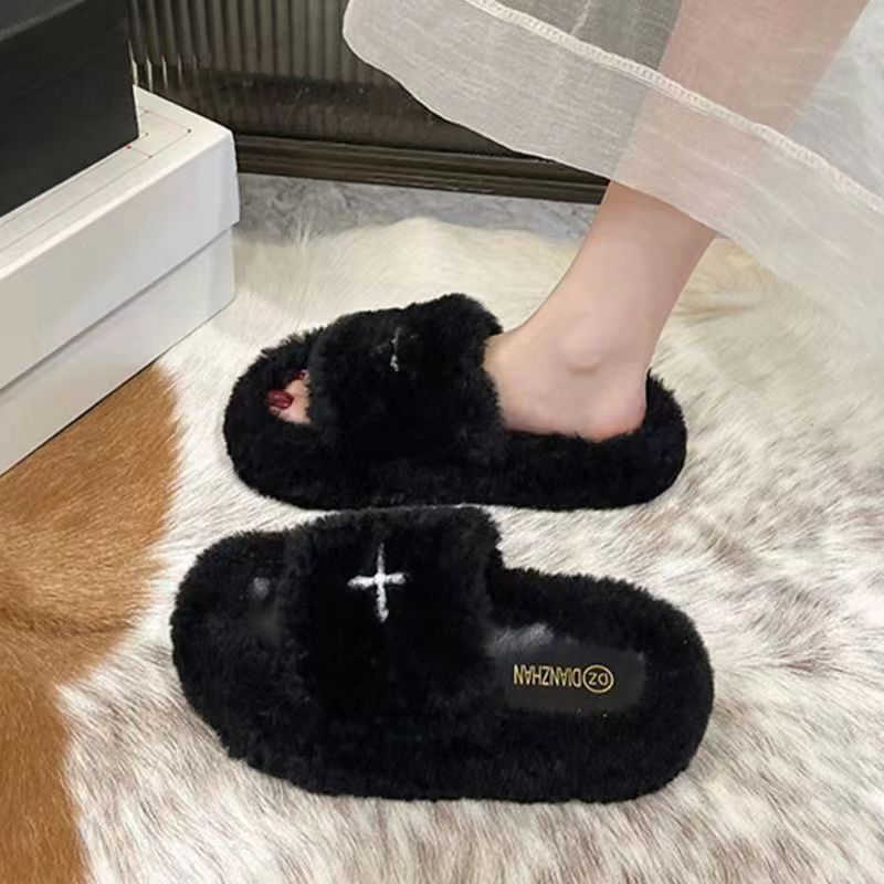 Dép Bông cotton Chống Trượt Thời Trang Xuân Thu 2023 Phong Cách Mới Cho Nữ 2023