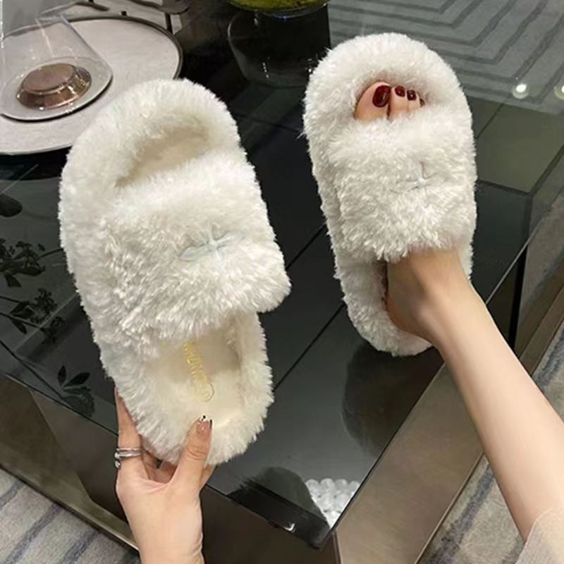 Dép Bông cotton Chống Trượt Thời Trang Xuân Thu 2023 Phong Cách Mới Cho Nữ 2023