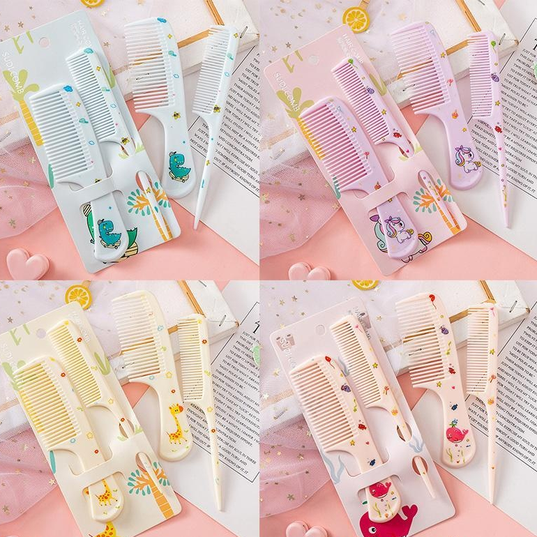 ?Set 2 Lược Chải Tóc Cute（Có Những Kiểu Mới Trên Kệ）