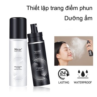 Xịt cố định trang điểm lâu trôi dưỡng ẩm kiềm dầu Làm mới sáng  100ml
