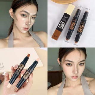 Đũa phép đường viền hai đầu, highlighter hai tông màu, bóng mũi