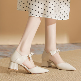  BIKENIKE Giày búp bê 2024 NEW Mùa thu Vintage England phong cách thiết lập Mary Jane Thoải mái Nhẹ Tự nhiên Trẻ trung FLF23C07M8 50Z231211 