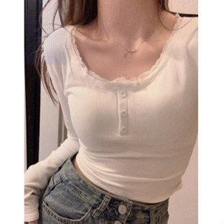  Miya Studio áo croptop áo thun nữ áo baby tee Korean Thời trang WMY23C0DGV 51Z231218 