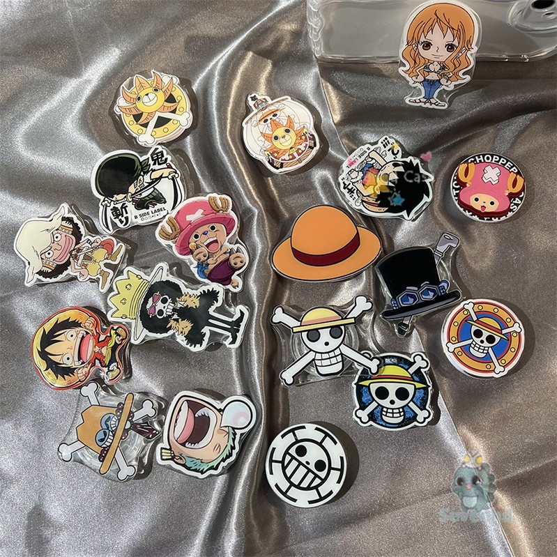 Hoạt Hình Nhẫn Đỡ Điện Thoại Để Bàn Hình Nhân Vật luffy zoro one piece