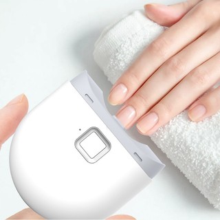 Máy cắt móng tay tự động bằng điện Hailicare có đèn & 2 tốc độ, Máy cắt móng tay và tập tin thiết kế 2 trong 1, Máy cắt móng tay an toàn có thể sạc lại cho bé, trẻ em, người cao tuổi và người lớn