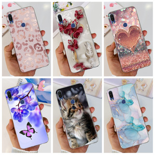 Ốp Lưng Mềm Cho Asus Zenfone Max Pro (M1) ZB601KL ZB602K Vỏ Thời Trang Mới Hoa Marbel Trong Suốt Cho Asus X00TD X00TDB Capa