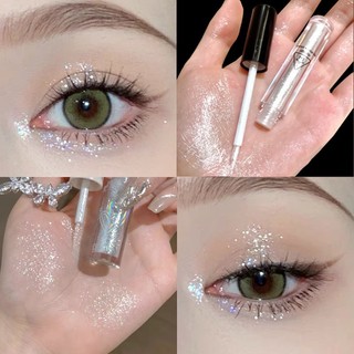 Phấn Mắt Dạng Lỏng Một Giọt Nước Mắt Lấp Lánh Kim Sa Lấp Lánh Nằm Tơ Ngọc Trai Phân Cực Làm Sáng Đơn Sắc Bóng Cao Dạng Lỏng Phấn Mắt