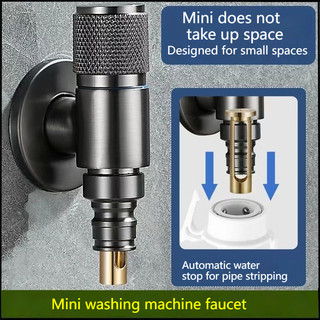 Xinkunlong 304 inox vòi nước tự động đóng cửa cho máy giặt