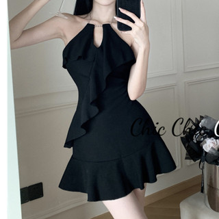 Chic Chic váy nữ Đầm Body Cho thời váy Cute Dễ thương Comfortable Thể thao WLQ24204KF 8Z240222