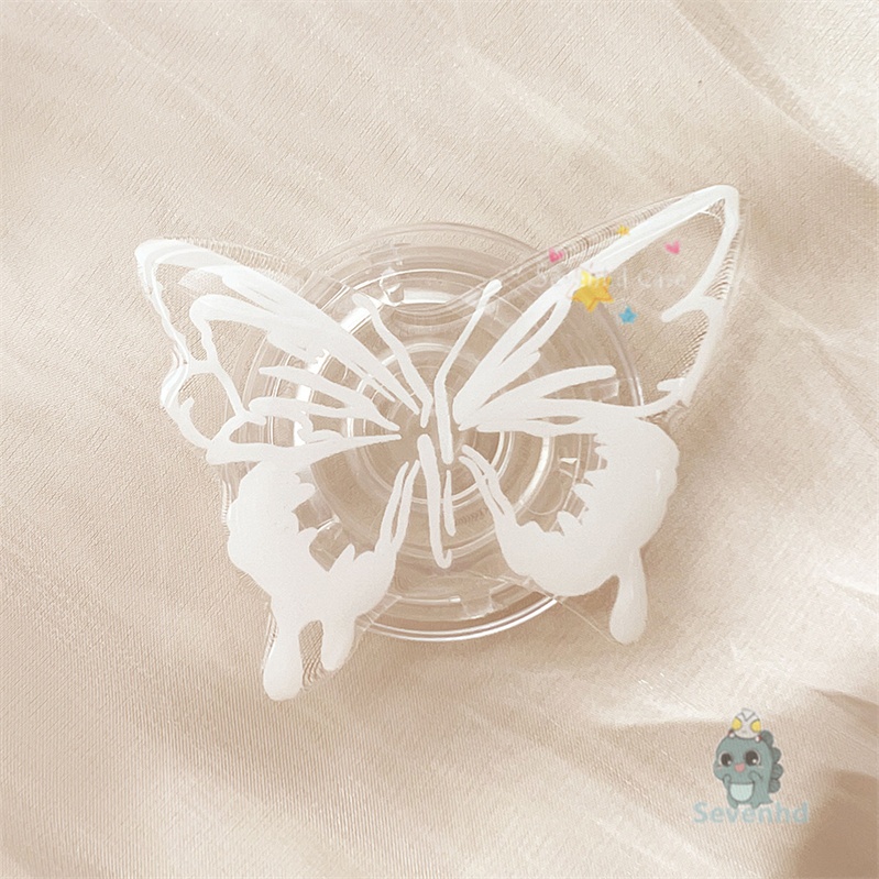 Ốp Điện Thoại Họa Tiết Sao Lấp Lánh Gắn Kèm Nhẫn Giữ Có Thể Gấp Gọn Dành Cho iPhone Android