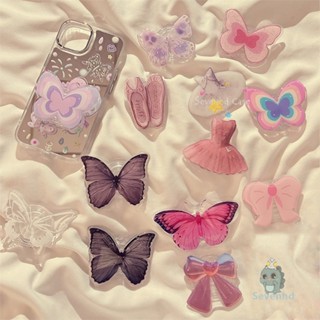 Ốp Điện Thoại Họa Tiết Sao Lấp Lánh Gắn Kèm Nhẫn Giữ Có Thể Gấp Gọn Dành Cho iPhone Android