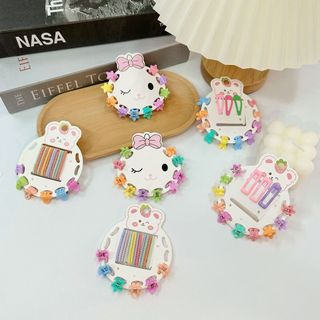 Kẹp tóc Mini hình hoa đầy màu sắc phong cách Hàn Quốc dễ thương dành cho nữ
