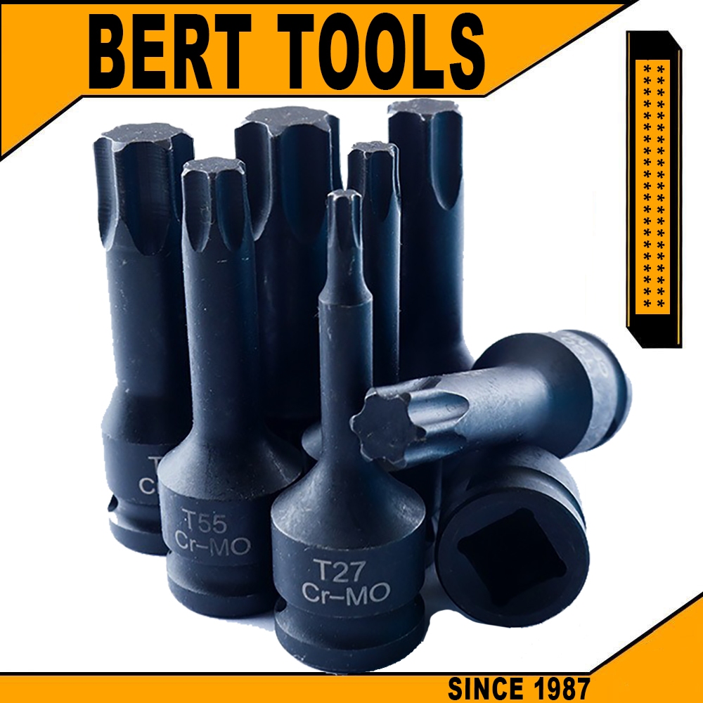 BERT🇻🇳｜Đầu tuýp lú đầu bông sao 1/2 inch Crmo T20 - T100