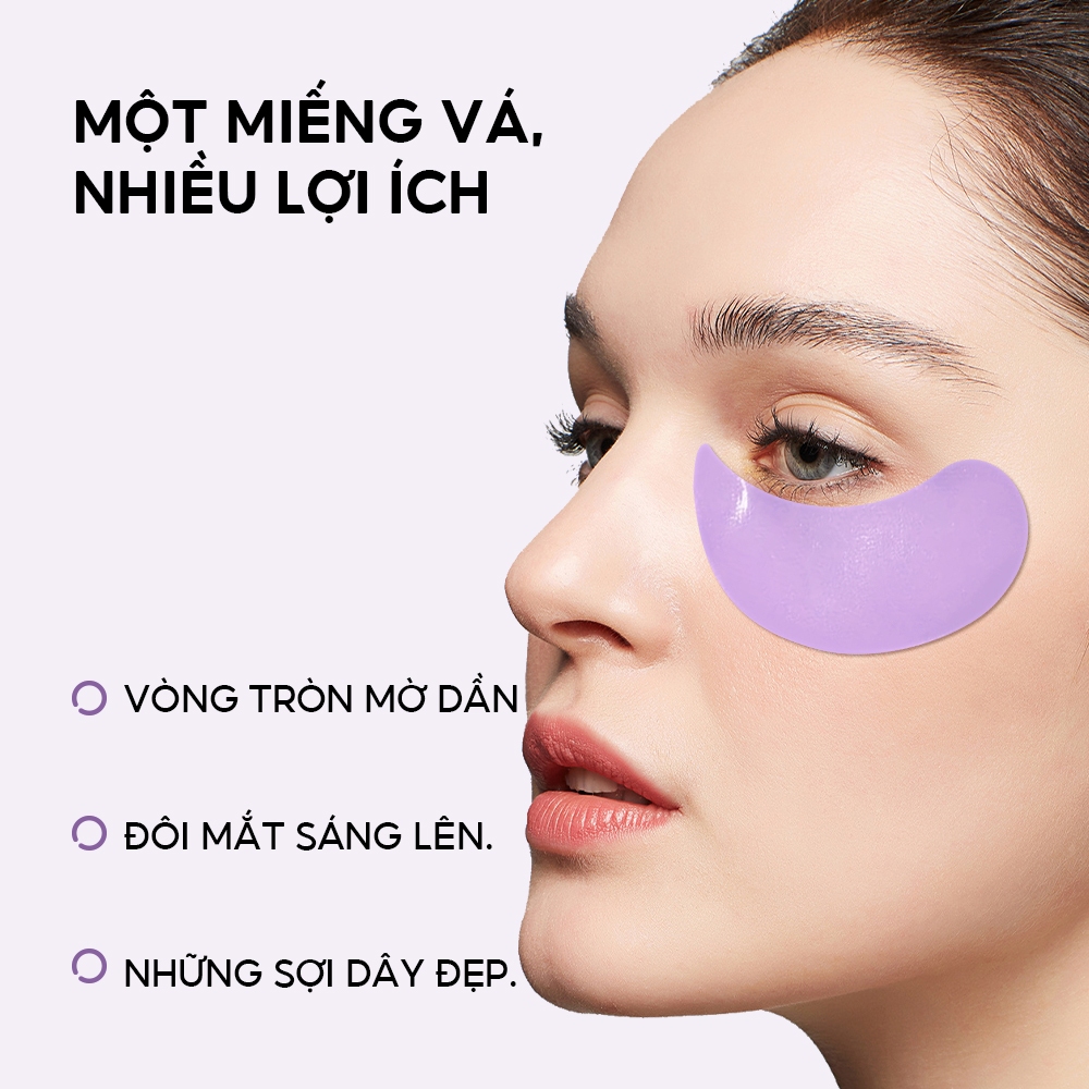 Mặt Nạ Mắt 5X Retinol Lanbena Chống Lão Hóa Và Làm Mờ Nếp Nhăn Cao Cấp 60 Miếng