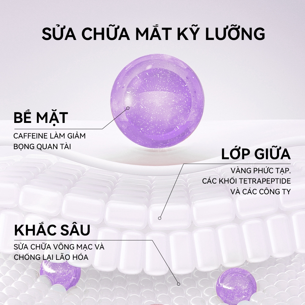 Mặt Nạ Mắt 5X Retinol Lanbena Chống Lão Hóa Và Làm Mờ Nếp Nhăn Cao Cấp 60 Miếng