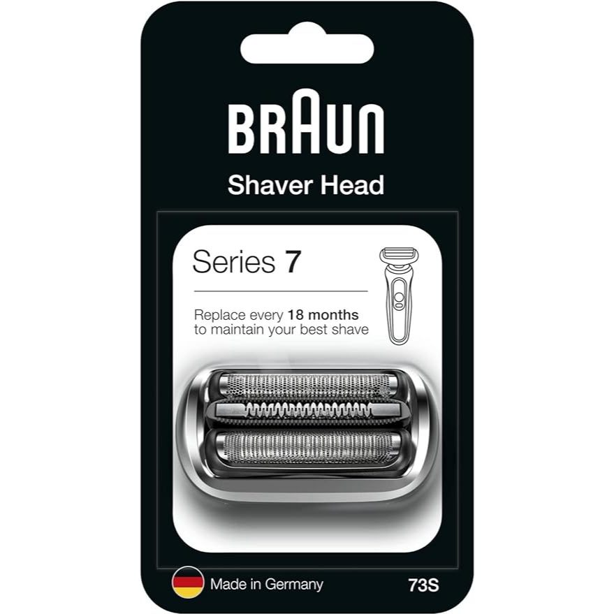 Đầu thay thế máy cạo râu điện thế hệ mới Braun Series 7 73s, tương thích với máy cạo râu 7020s, 7025