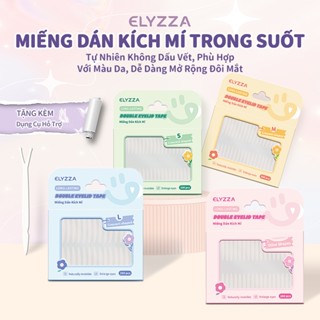 Miếng Dán Kích Mí ELYZZA 4 Kích Thước, Tàng Hình, Trong Suốt, Sẵn Keo, Chống Nước, Lâu Trôi&Tự Nhiên