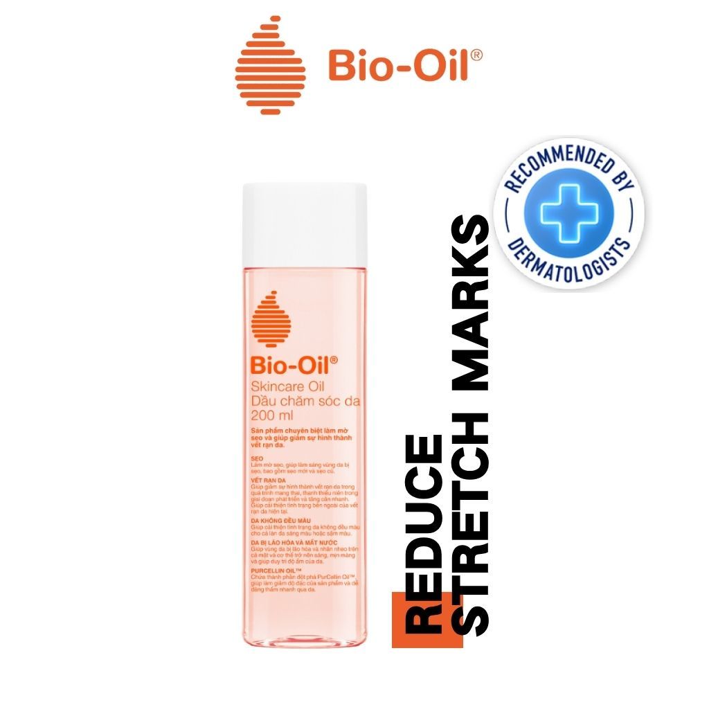 Dầu rạn da Bio oil 200ml Phòng ngừa rạn da trước khi sinh tránh vết rạn