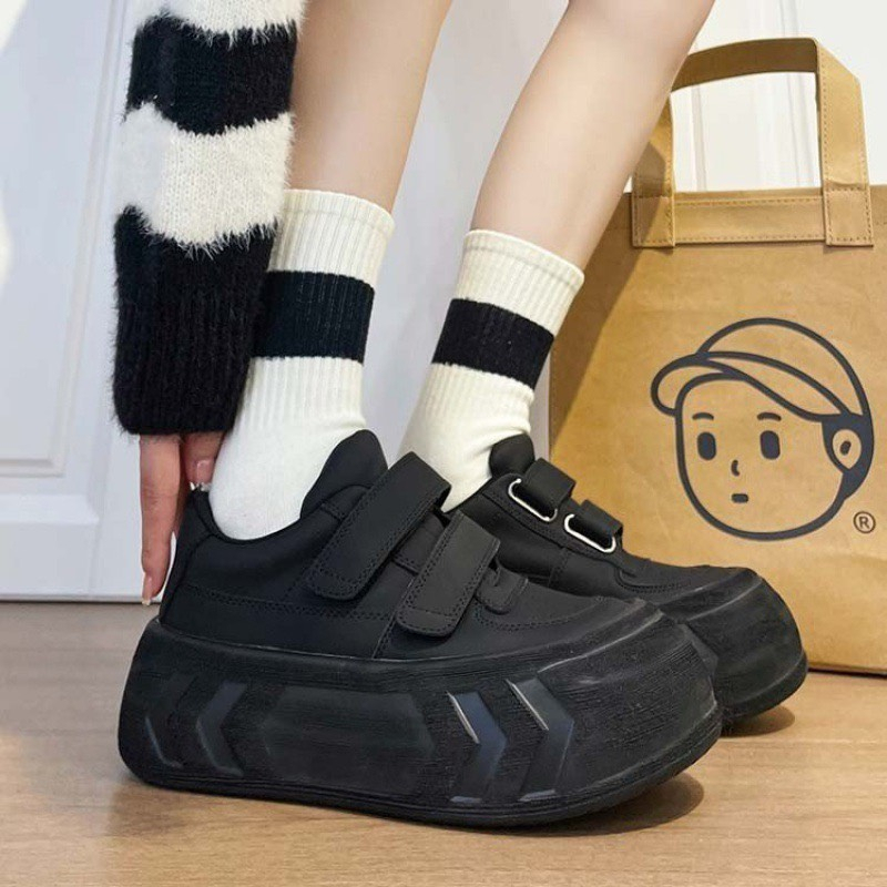 Giày Thể Thao Khóa Dán Thời Trang Mới Cho Nữ