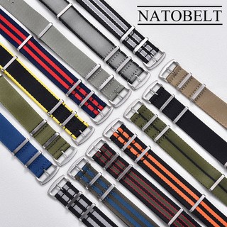 Vòng tay nylon mềm dây đeo nato 20mm 22mm dây đeo nylon dây đeo cổ tay quân đội dây đeo đồng hồ 007 đa năng nam nữ dây đeo đồng hồ