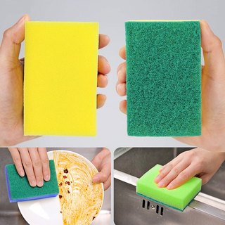 Miếng bọt biển rửa chén miếng cọ rửa nhà bếp nồi rửa chén hộ gia đình khăn lau miếng bọt biển