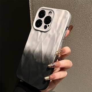 【TPU soft case/Silver+Black】Ốp lưng compatible for iphone 11 12 13 14 15 pro max case