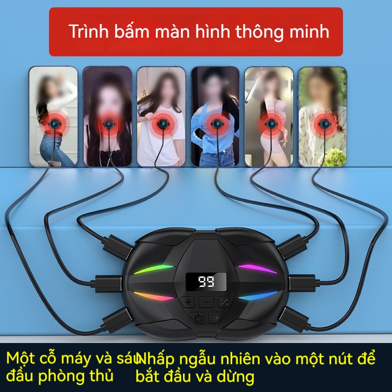 Màn hình điện thoại di động Clicker Silent Clicker Thiết bị phát trực tiếp Clicker Màn hình Clicker 