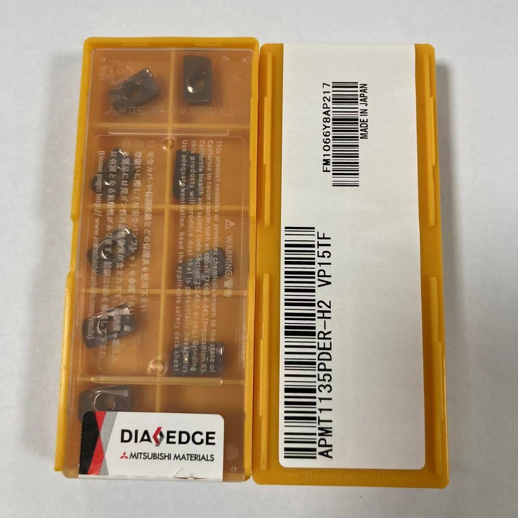 10 Chiếc APMT1135PDER H2 VP15TF Carbide Chèn Phay Đầu APMT 1135 CNC Máy Tiện PDER
