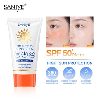 Kem Chống Nắng SANIYE R1213 SPF50+ 50ml Dưỡng Ẩm Làn Da