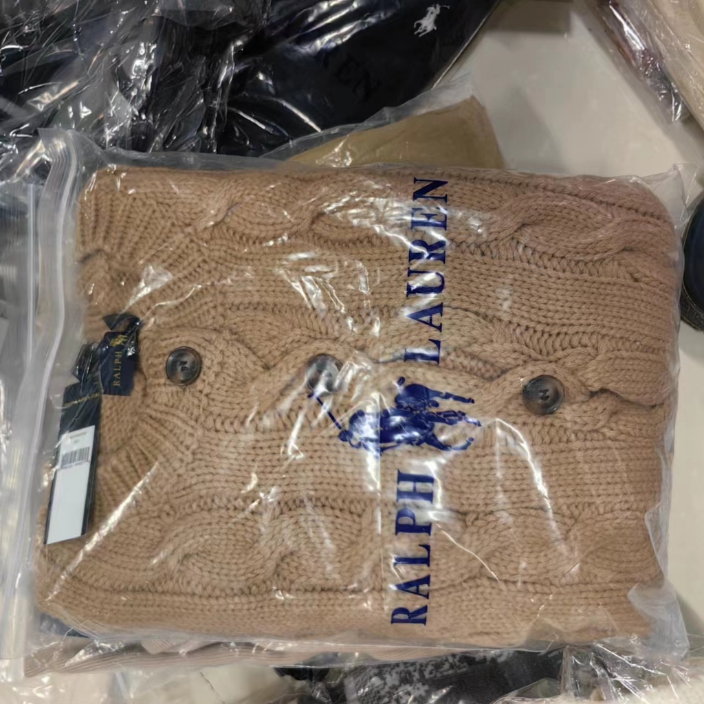 Cable-knit len-cashmere nữ cardigan