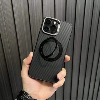 【Carbon fiber texture/Acrylic hard case/Black】ốp lưng compatible for iPhone 12 13 14 15 pro max case