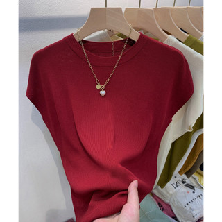 Áo Thun Nữ Tay Ngắn Mùa Xuân Hè Phong Cách Mới Slim-fit Ôm Hơn Nhìn Mỏng Đáy Áo Sơ Mi Tròn
