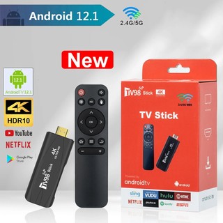  TV98 Smart TV Stick 4K 5G WIFI TV Stick TV Box 16gb Ram 256gb Rom Android 12.0 TV Stick Mở khóa Android Google Assistant Chromecast