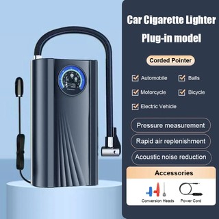 120W Máy Bơm Lốp Xe Hơi mini Độ Chính Xác Cao- Charger not included