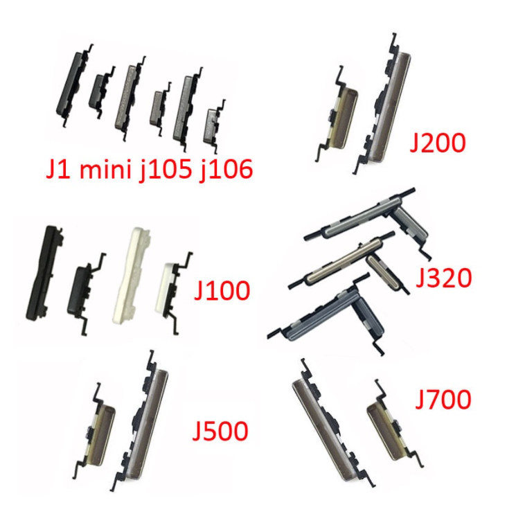 Dành Cho Samsung Galaxy J1 mini J105 J106 J100 J200 J320 J500 J700 J701 Điện Thoại Mới Nút Âm Lượng 