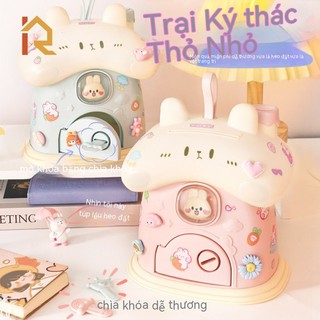 Roksana Ống tiết kiệm mini sử dụng vân tay thông minh - Két sắt mini cho bé sử dụng vân tay thông minh TWJ2410NSS 4Z240125
